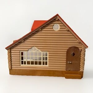 Calico Critters Lakeside Lodge House Home Log Cabin Epoch Co Sylvanian
